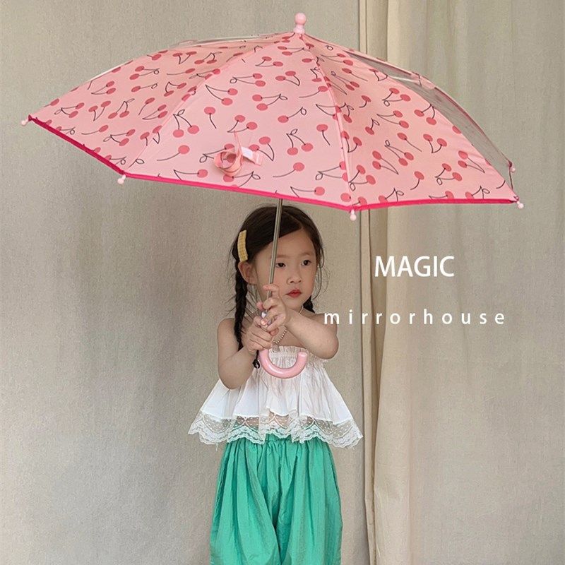 清新碎花儿童雨伞透明男孩女童小学生上学专用长柄防夹手小号宝宝,婴童用品,儿童雨伞/防晒伞,淘宝优惠券,粉丝福利购,淘宝优惠卷