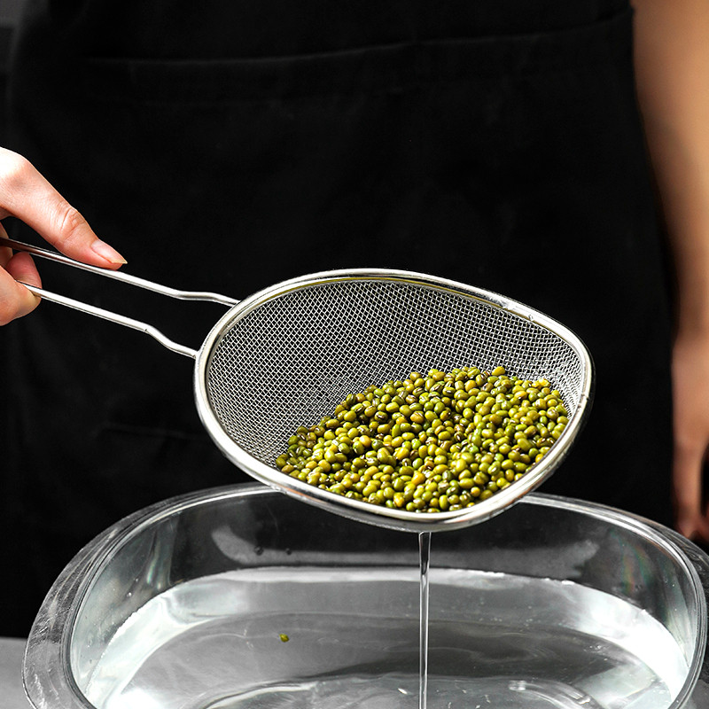 不锈钢细网漏勺油炸捞勺家用厨房过滤网筛大号笊篱沥水勺拌面条勺,厨房/烹饪用具,漏勺/滤网勺,淘宝优惠券,粉丝福利购,淘宝优惠卷