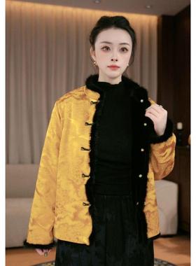 新中式国风加绒加厚外套（DY119985）