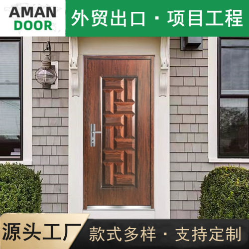源头工厂直供出口入户门别墅大门农村自建房庭院大门子母门