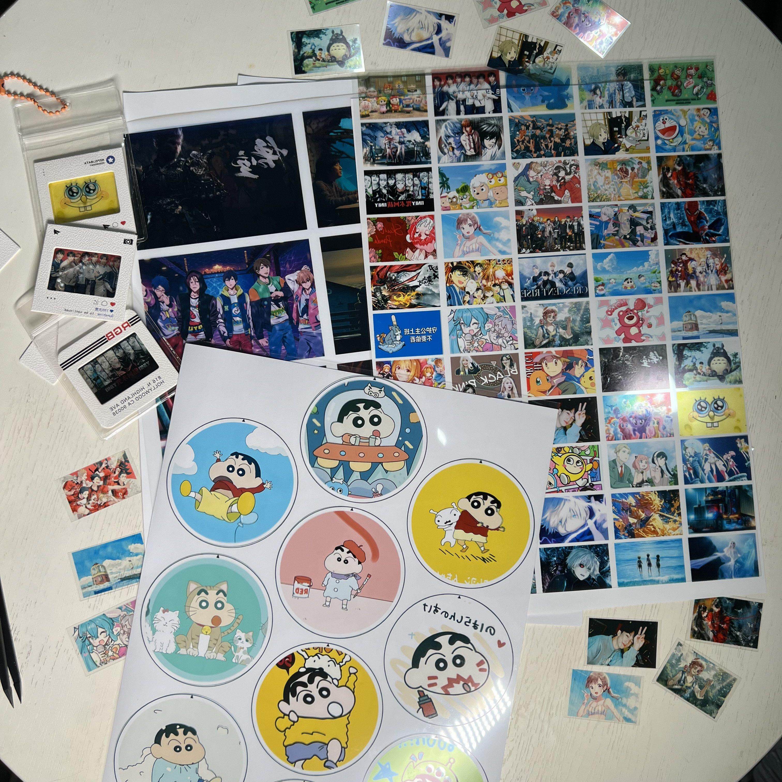 反转胶片拍照定制菲林彩色光影片照片纪念打印生日礼物透明吧唧