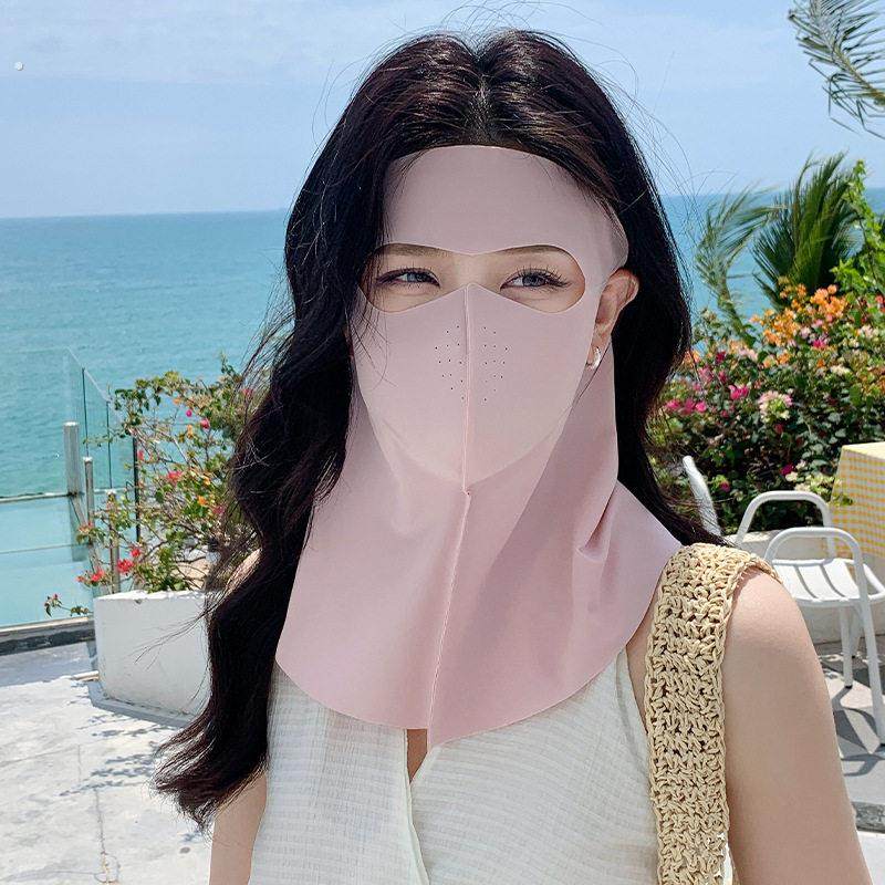 防晒口罩遮脖子面罩夏季防紫外线护颈一体脸基尼护颈女夏冰丝新款,服饰配件/皮带/帽子/围巾,防晒面纱/面罩,淘宝优惠券,粉丝福利购,淘宝优惠卷