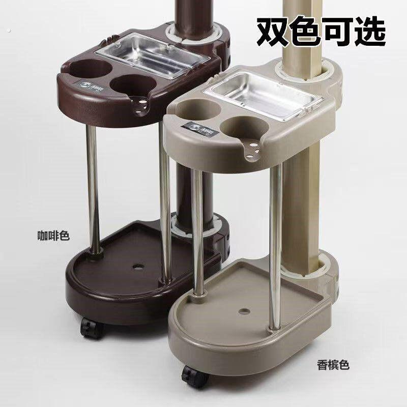 麻将机麻将桌餐桌框茶几茶水架烟灰缸可旋转杯托茶水杯架双层茶几