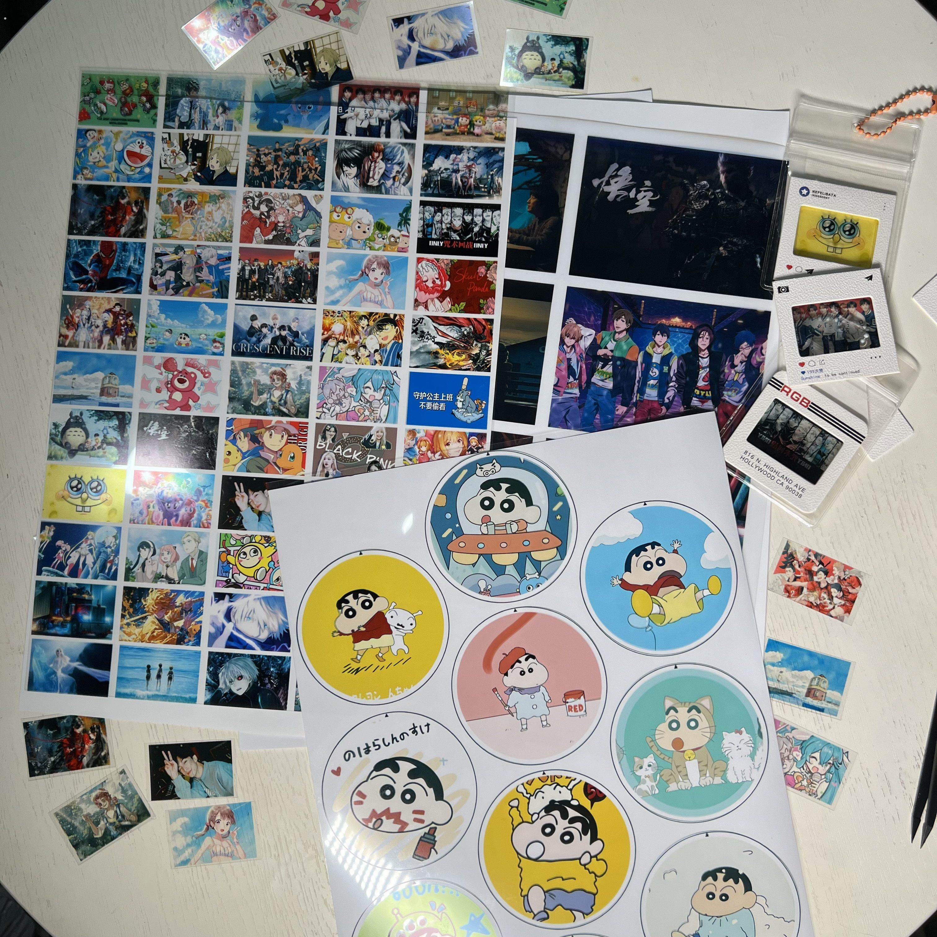 反转胶片拍照定制菲林彩色光影片照片纪念打印生日礼物透明吧唧