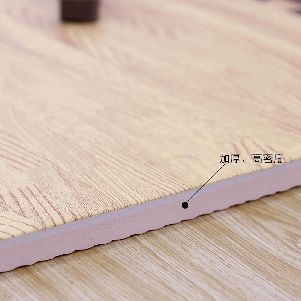环保味泡沬地垫隔音彷木纹拼图垫子可剪裁加厚拼接地面毯铺满卧室