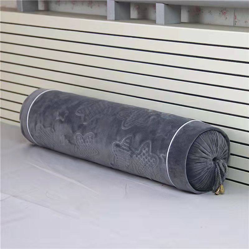 长条抱枕套不含芯中式沙发头枕腰枕扶手枕圆柱抱枕颈椎枕头可拆洗