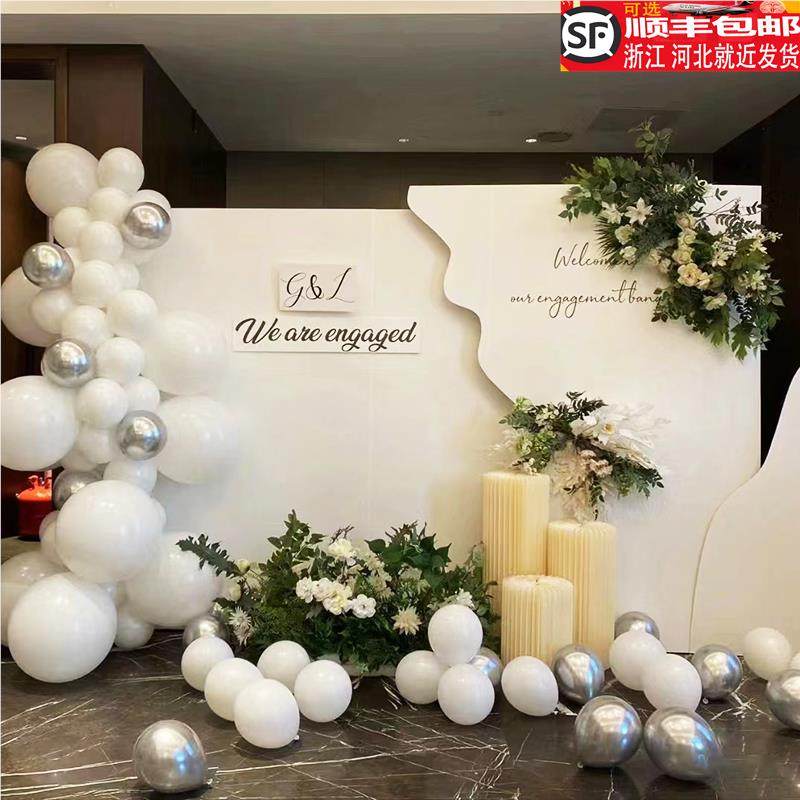 韩系出阁订婚布置装饰背景墙kt板定制套餐回门结婚背景墙kt板白色,节庆用品/礼品,气球,淘宝优惠券,粉丝福利购,淘宝优惠卷
