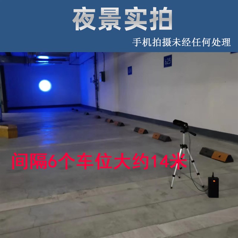 高亮月亮光小光炮蓝光夜钓灯白光钓鱼灯调焦USB供电超长续航垂钓