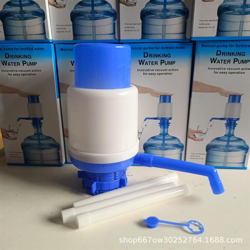 桶装水抽水泵饮水桶抽水器家用饮水机手压上水器 纯净水桶压水器
