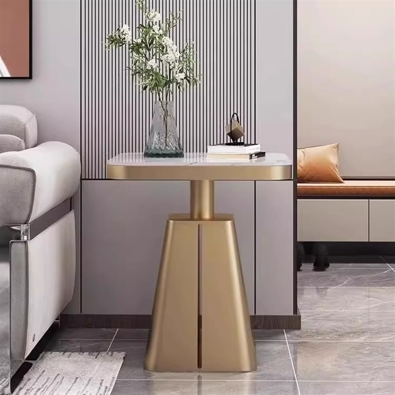 简约现代客厅方几新款轻奢岩板沙发边几小茶几创意角几床头柜桌子