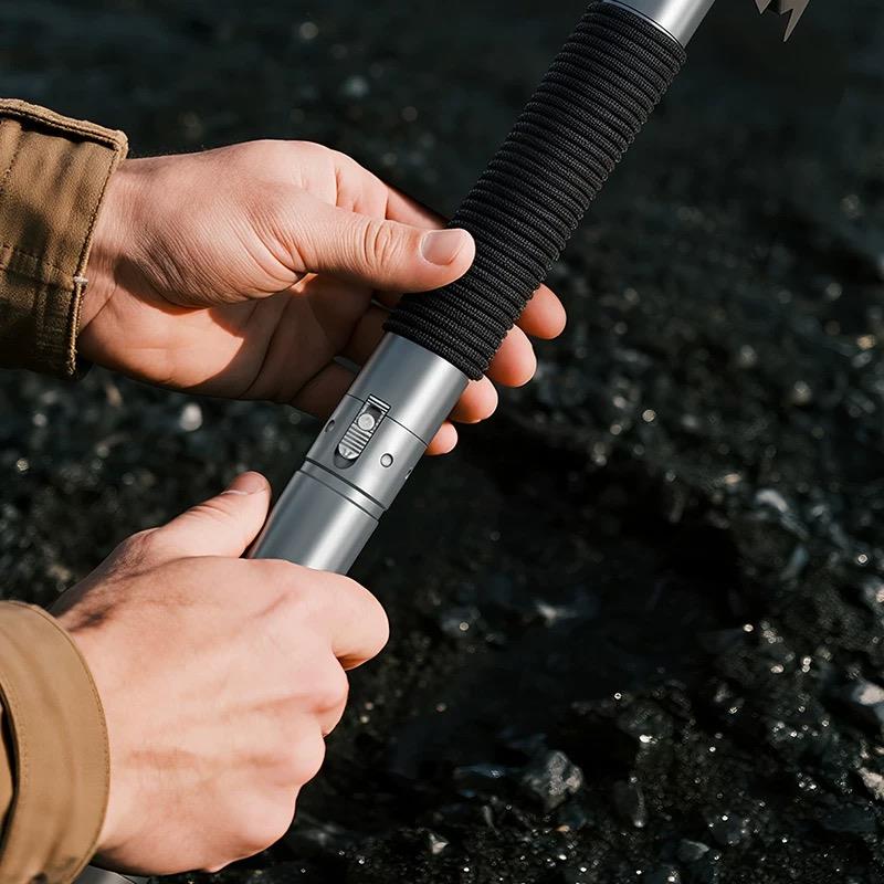 Swiss+Tech瑞士科技穿山甲多功能工兵铲加厚车载越野钓鱼折叠铁锹
