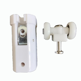 老款小折叠门配件老式折叠门配件厨房浴室门整套推拉门滑轮五金件