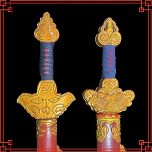 戏曲舞台道具戏剧京剧霸王别姬女双剑女单剑武旦刀马旦木制宝剑