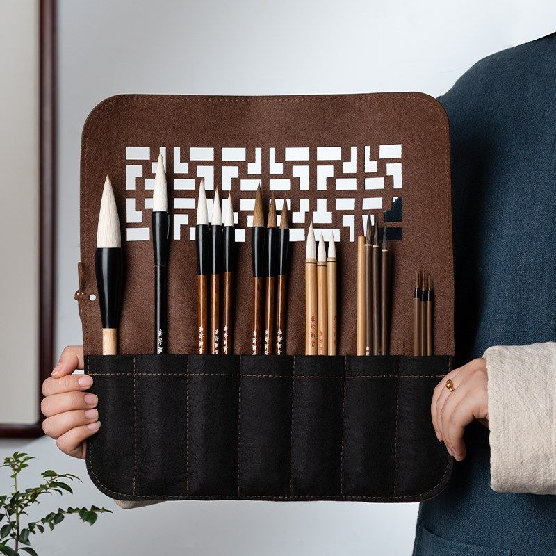 湖颖国画毛笔套装书法专用画国画笔中国画小学生初学者狼毫兼毫羊,文具电教/文化用品/商务用品,毛笔,淘宝优惠券,粉丝福利购,淘宝优惠卷