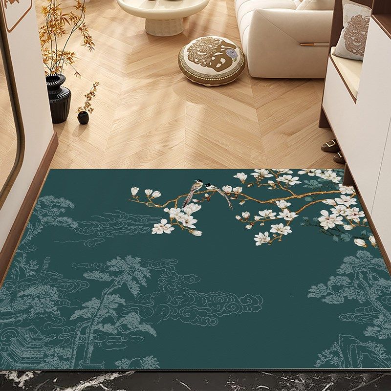 新中式入户地垫古风脚垫子国风进门口防滑耐脏定制地毯家用门垫,居家布艺,入户地垫,淘宝优惠券,粉丝福利购,淘宝优惠卷