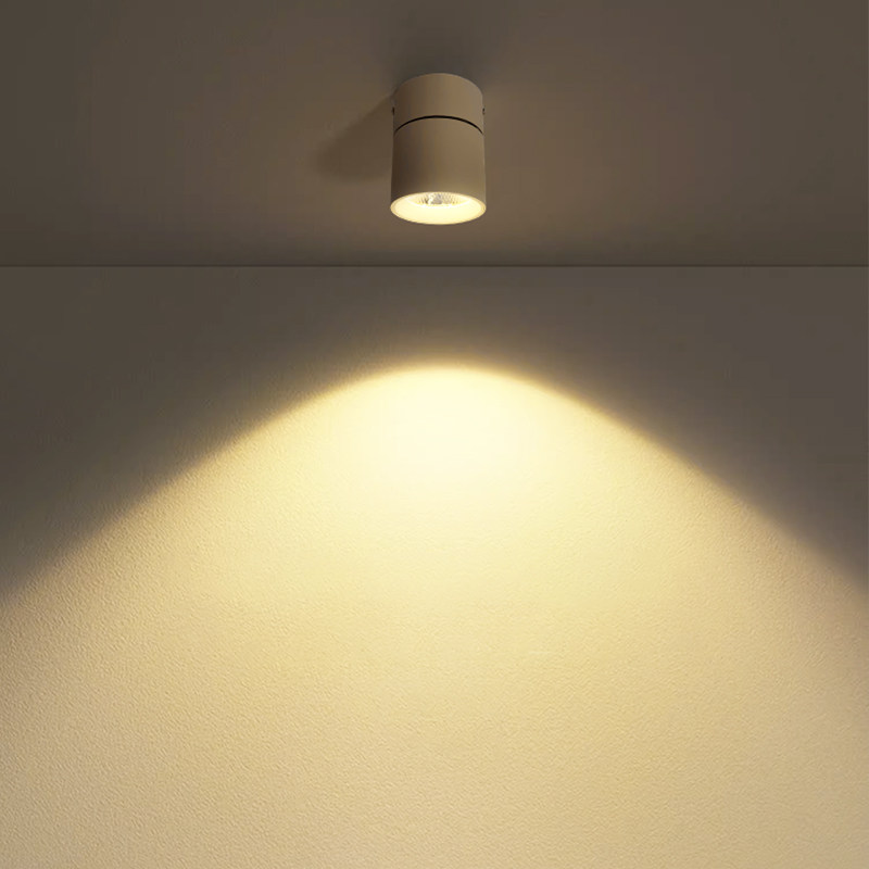 明装射灯可调角度LED筒灯免钻孔客厅背景墙玄关悬吊式天花板服装,家装灯饰光源,明装射灯,淘宝优惠券,粉丝福利购,淘宝优惠卷