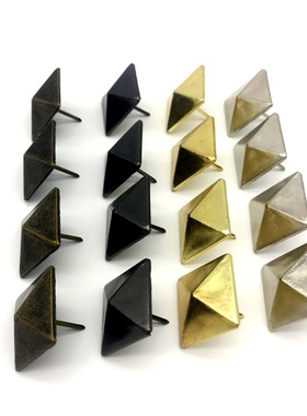 四方钉装饰方钉沙发家具泡钉仿古铜钉青古金色不锈钢色金色四方钉