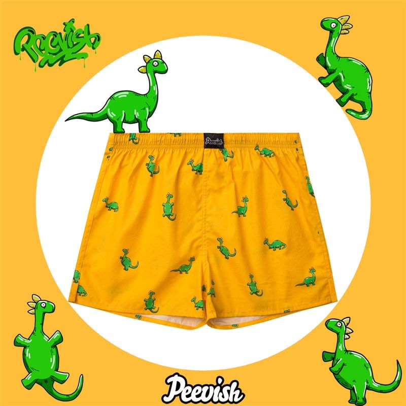 PEEVISH卡通男士阿罗裤宽松情侣内裤纯棉质可爱女居家睡裤裤头,女士内衣/男士内衣/家居服,男阿罗裤,淘宝优惠券,粉丝福利购,淘宝优惠卷