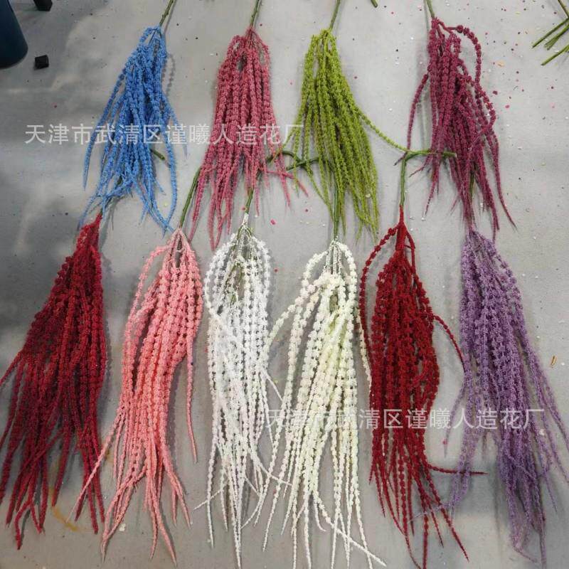 仿真花婚庆情人泪假花仿真吊米婚礼现场布置软装路引装饰手工花材