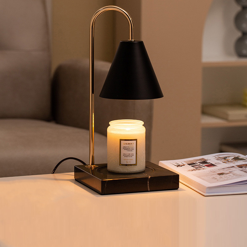 香薰蜡烛融蜡灯高档无火香氛熔蜡灯大理石热熔蜡烛灯卧室床头台灯,家居饰品,香薰融蜡灯,淘宝优惠券,粉丝福利购,淘宝优惠卷