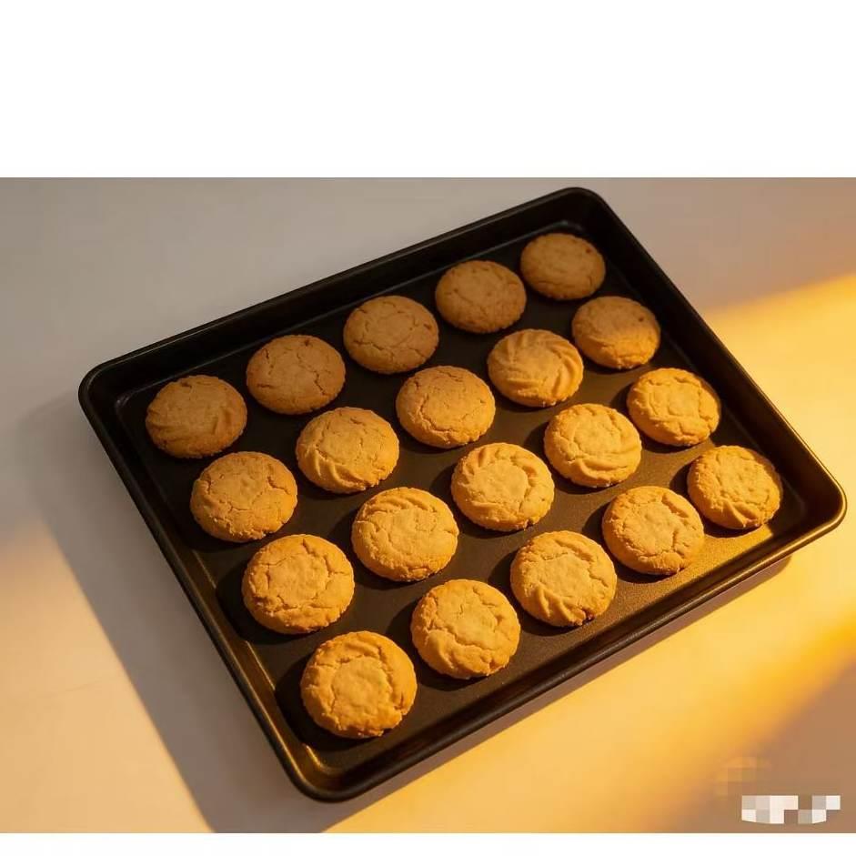 不沾烤盘长方形60x40不粘镀铝盘商用烤箱面包蛋糕烘焙模具饼干
