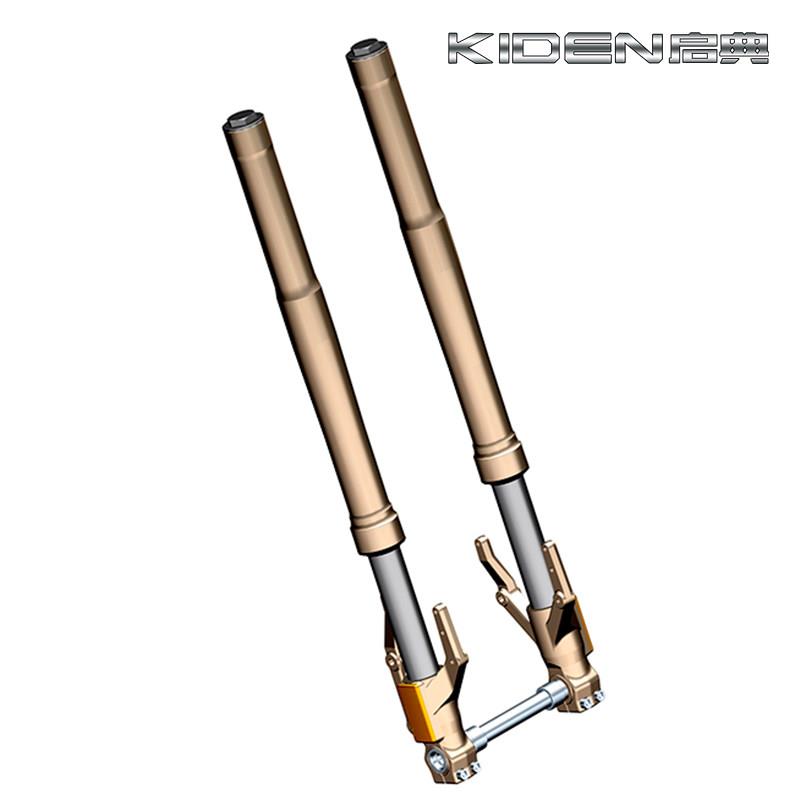 启典 KD150-UU2Z2G1G2 摩托车 前左右减震 前避振器 前叉 前轮轴