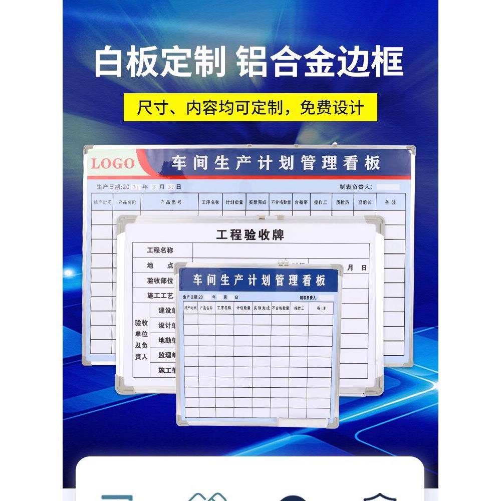 磁性定制壁挂式车间平面图标牌仓库库位置白板制作车间标牌工程验