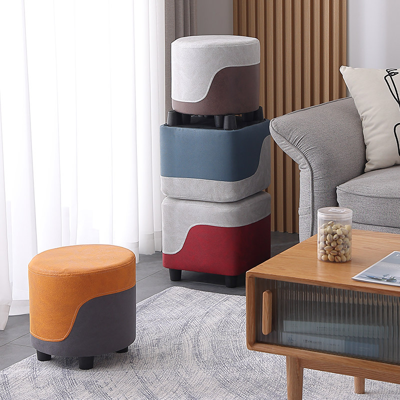 家用小凳子矮凳轻奢实木板凳客厅简约茶几凳网红门口换鞋凳沙发凳,住宅家具,矮凳,淘宝优惠券,粉丝福利购,淘宝优惠卷