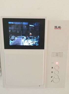 冠林AH1-F3VC彩色室内机AH1-F3V黑白可视对讲电话门铃AH1开头通用