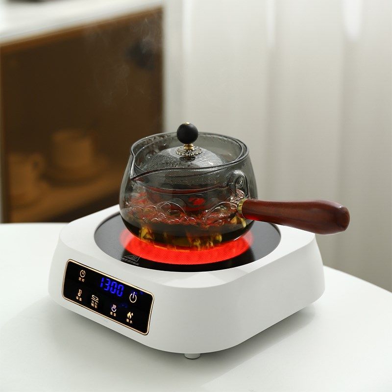 电陶炉小型不挑壶无高频辐射光波炉家用迷你电磁炉玻璃烧水煮茶器