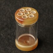 有机材料55沪上海派精工制作蝈蝈罐鸣虫器具虫罐文玩收藏虫盒