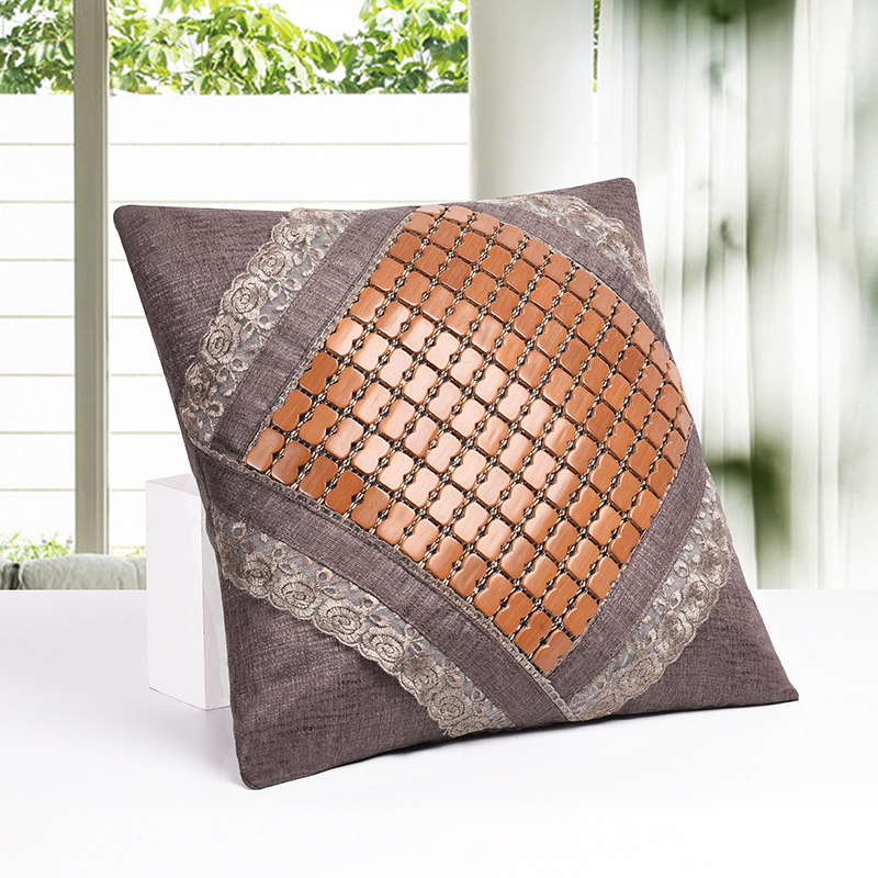 夏季麻将凉席抱枕套竹抱枕 靠垫套 靠背腰靠汽车办公室沙发靠垫,居家布艺,靠垫/抱枕,淘宝优惠券,粉丝福利购,淘宝优惠卷