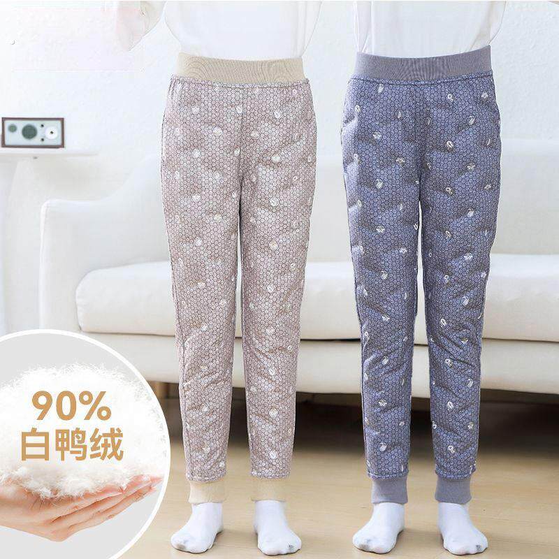 校服神器保暖裤儿童羽绒裤女童男内胆轻薄冬季小学生棉裤加厚内穿