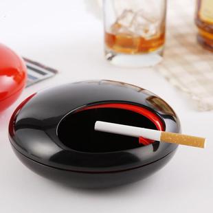 2025新款旋转烟灰缸带盖创意防飞灰家用客厅办公室广告礼品潮流