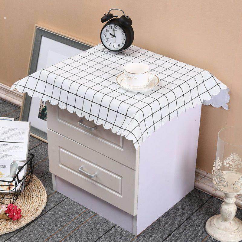 防水防油防烫床头柜电视机防尘罩冰箱pvc盖布洗衣机多用巾床头罩,居家布艺,万能盖巾,淘宝优惠券,粉丝福利购,淘宝优惠卷