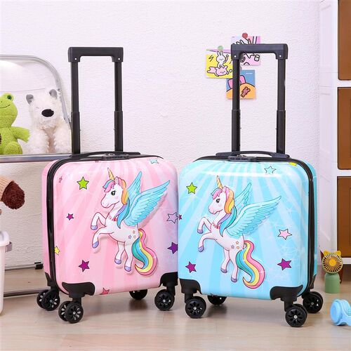 儿童拉杆箱18寸男女小孩旅行箱宝宝行李箱20寸万向轮儿童登机拖箱