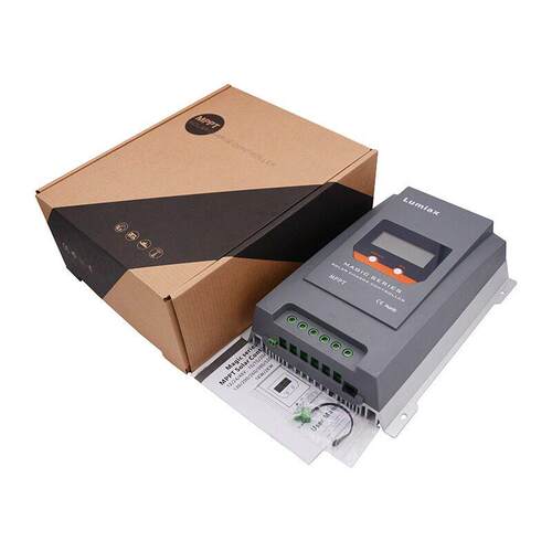 天盈MPPT太阳能供电控制器30A40A外贸lumiax充放电12v24V48V锂电