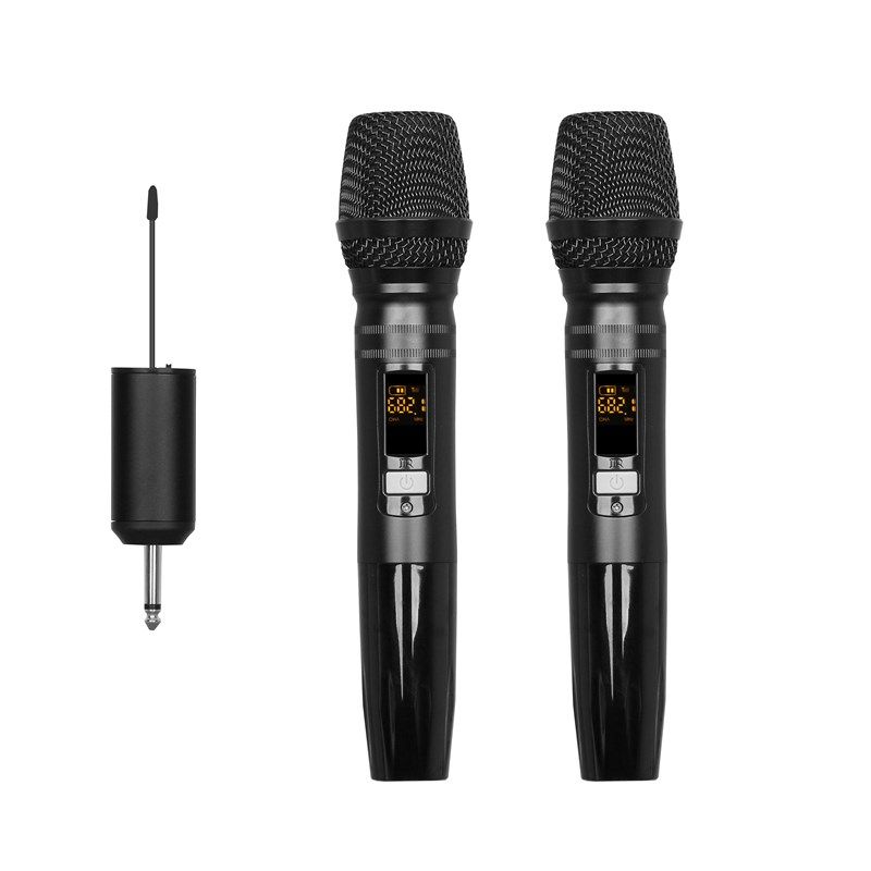 得普声 W5无线话筒专业麦克风万能麦KTV家用K歌调频手持唱歌电脑