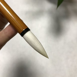 兼毫短锋行楷书法毛笔加健羊毛弹性好楷书行书笔善琏湖笔厂家定制