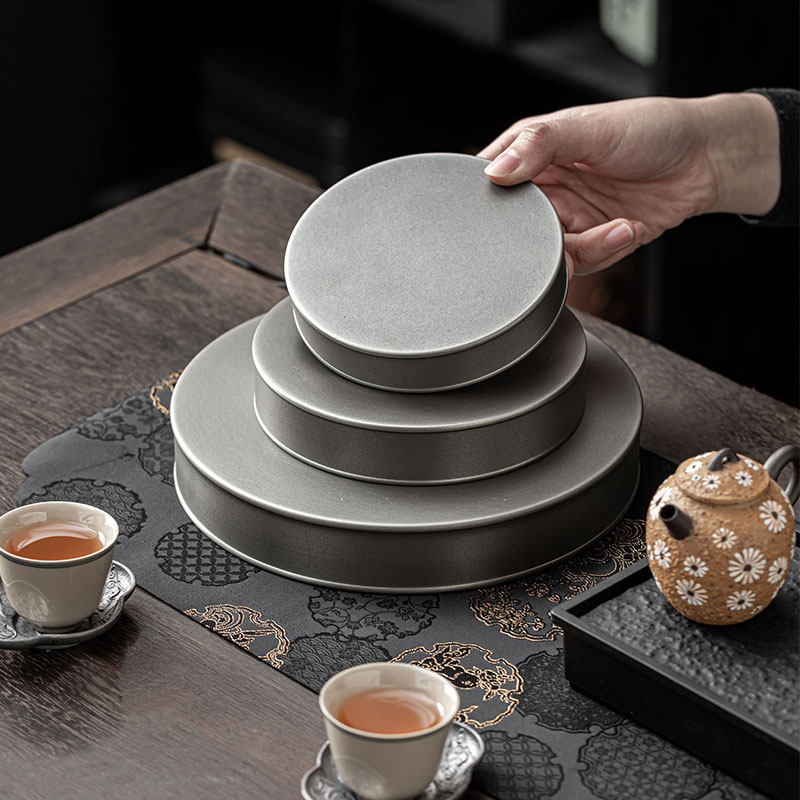 哲明 纯锡茶饼盒 单片茶叶饼茶包装盒单饼锡制茶叶罐357克茶饼盒,餐饮具,茶饼盒,淘宝优惠券,粉丝福利购,淘宝优惠卷