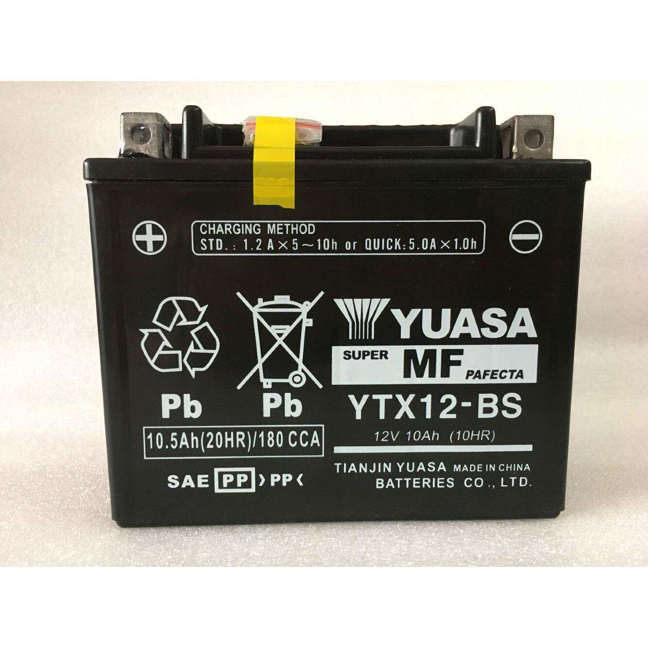 汤浅摩托车电瓶YTX12-BS春风650捷马/鲨王/赛艇250 赛艇300 NK400