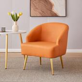 单人沙发椅卧室侘寂一人椅客厅阳台休闲小沙发出租房酒店民宿沙发