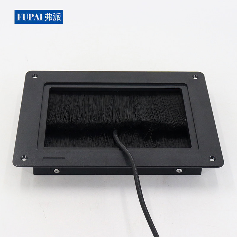 机房专用走线盒网络地板过线盒长方形穿线孔防静电地板毛刷穿线盒,电子/电工,开关/插座底盒,淘宝优惠券,粉丝福利购,淘宝优惠卷