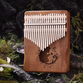 匠聆卡林巴17音儿童学生拇指琴复古21音手指钢琴初学入门五指琴