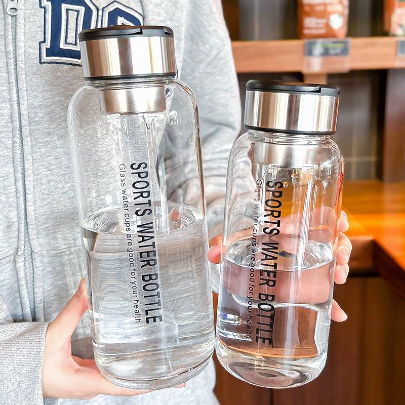 磁弹玻璃杯大容量泡茶杯茶水分离水杯男女士办公耐热防爆防烫水瓶,餐饮具,玻璃杯,淘宝优惠券,粉丝福利购,淘宝优惠卷