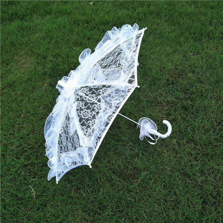 演出伞跳舞表演花伞舞蹈道具伞迷你小公主伞装饰伞白色蕾丝长柄伞,居家日用,伞,淘宝优惠券,粉丝福利购,淘宝优惠卷