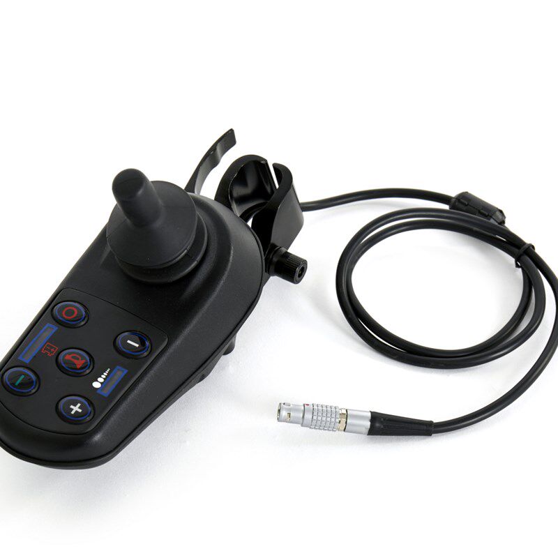 康帝可折叠轻便便携老年人残疾人代步车电动轮椅操纵杆控制器夹块