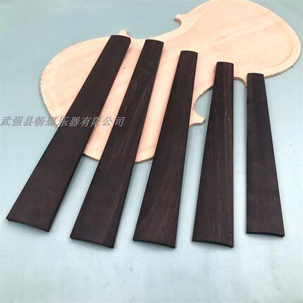 小提琴乌木指板 小提琴制作材料配件 高档印尼乌木指板,送弦枕