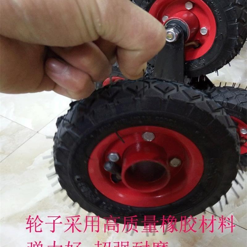家用载重王六轮爬梯车拉杆行李小拉车内楼梯可携式可折叠购物买