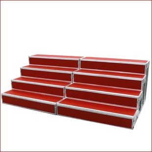 合唱台三层可移动折叠舞台阶梯子踏步学校大合唱凳拍照用合影站架